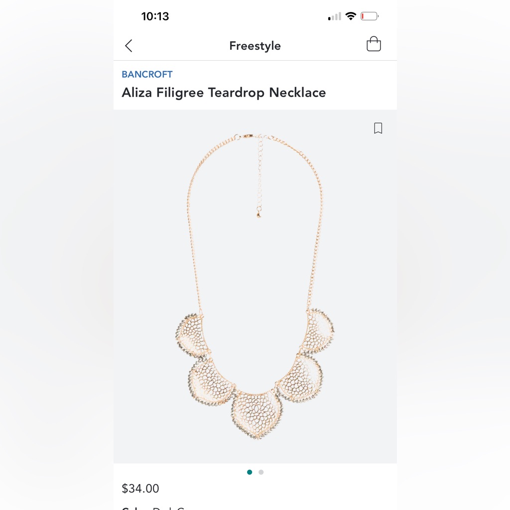 Statement Necklace In Like New Condition!